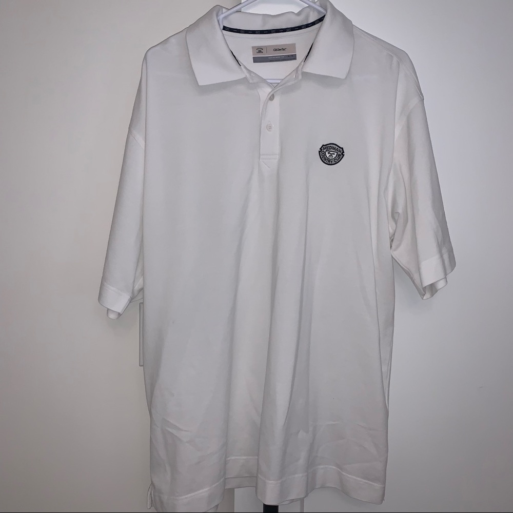 White Medinah Golf Polo Shirt